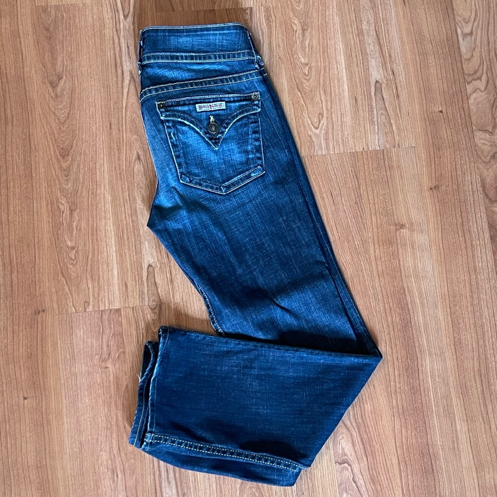 Hudson Boot Cut Jeans.